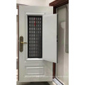 Golden Oak New Model Burglar Proof Entrance Front  Security Steel Door For Buildings